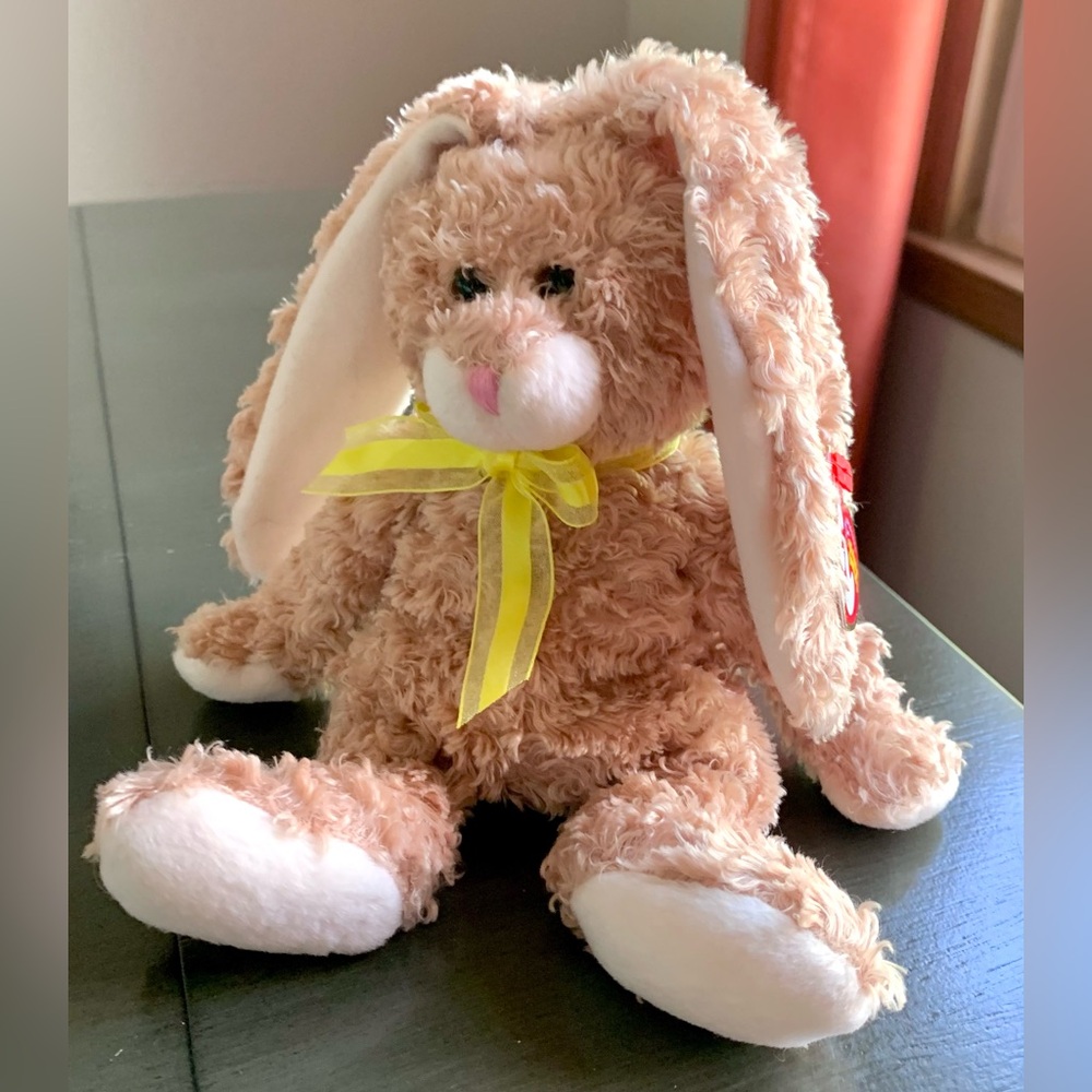 2004 40194 Harrison Retired Vintage Long Ears Bunny Rabbit Ty Beanie Baby MWMT